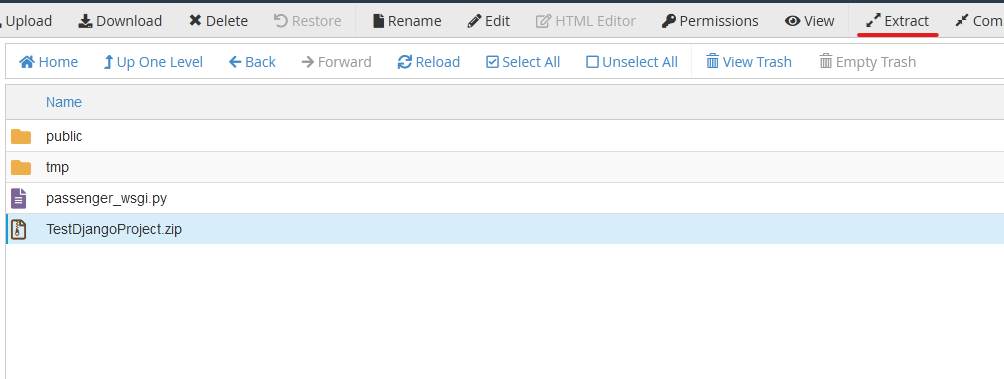 آپلود فایل های پروژه